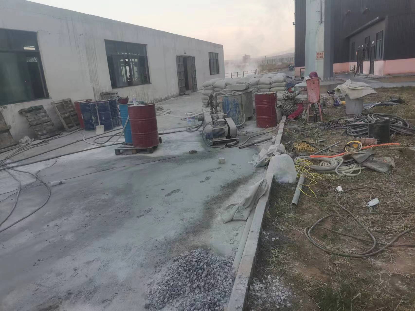 浑南厂房地基沉降注浆